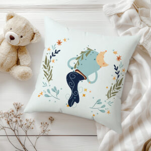 ДЕКОРАТИВНА ВЪЗГЛАВНИЦА - ЗОДИЯ ВОДОЛЕЙ