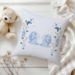 ДЕКОРАТИВНА ВЪЗГЛАВНИЦА - ЗОДИЯ БЛИЗНАЦИ