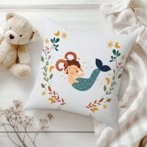 ДЕКОРАТИВНА ВЪЗГЛАВНИЦА - ЗОДИЯ КОЗИРОГ