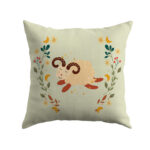 ДЕКОРАТИВНА ВЪЗГЛАВНИЦА - ЗОДИЯ ОВЕН - Image 2