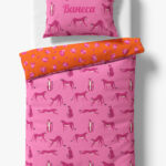 ПЛИК ЗА ЗАВИВКА И КАЛЪФКА - ЛЕОПАРД В РОЗОВО