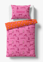 ПЛИК ЗА ЗАВИВКА И КАЛЪФКА - ЛЕОПАРД В РОЗОВО