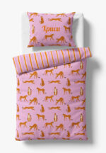 ПЛИК ЗА ЗАВИВКА И КАЛЪФКА - ЛЕОПАРД С РАЙЕ