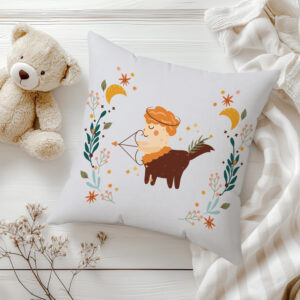 ДЕКОРАТИВНА ВЪЗГЛАВНИЦА - ЗОДИЯ СТРЕЛЕЦ