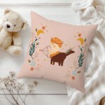 ДЕКОРАТИВНА ВЪЗГЛАВНИЦА - ЗОДИЯ СТРЕЛЕЦ - МОМИЧЕ