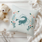 ДЕКОРАТИВНА ВЪЗГЛАВНИЦА - ЗОДИЯ СКОРПИОН