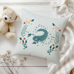 ДЕКОРАТИВНА ВЪЗГЛАВНИЦА - ЗОДИЯ СКОРПИОН