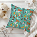 ДЕКОРАТИВНА ВЪЗГЛАВНИЦА - КУЧЕНЦА