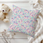 ДЕКОРАТИВНА ВЪЗГЛАВНИЦА - ЕДНОРОЗИ