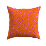 ДЕКОРАТИВНА ВЪЗГЛАВНИЦА - ЛЕОПАРД В РОЗОВО - Image 4