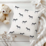 ДЕКОРАТИВНА ВЪЗГЛАВНИЦА - ЗЕБРИ - Image 3