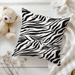 ДЕКОРАТИВНА ВЪЗГЛАВНИЦА - ЗЕБРИ