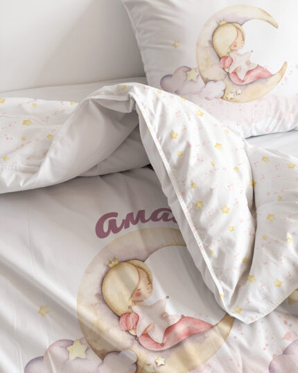 ПЛИК ЗА ЗАВИВКА И КАЛЪФКА - В РОЗОВИ ОБЛАЦИ