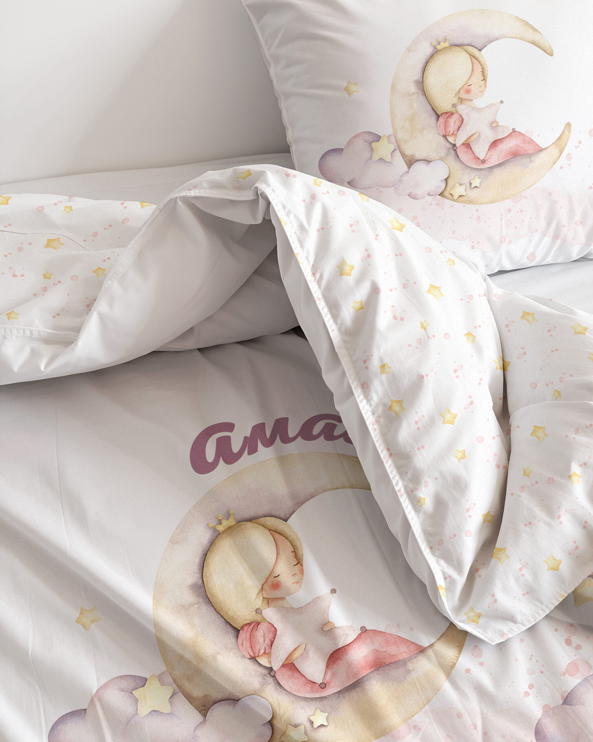 AMAYA 3 CLOSE UP ПЛИК ЗА ЗАВИВКА И КАЛЪФКА - В РОЗОВИ ОБЛАЦИ - Image 1