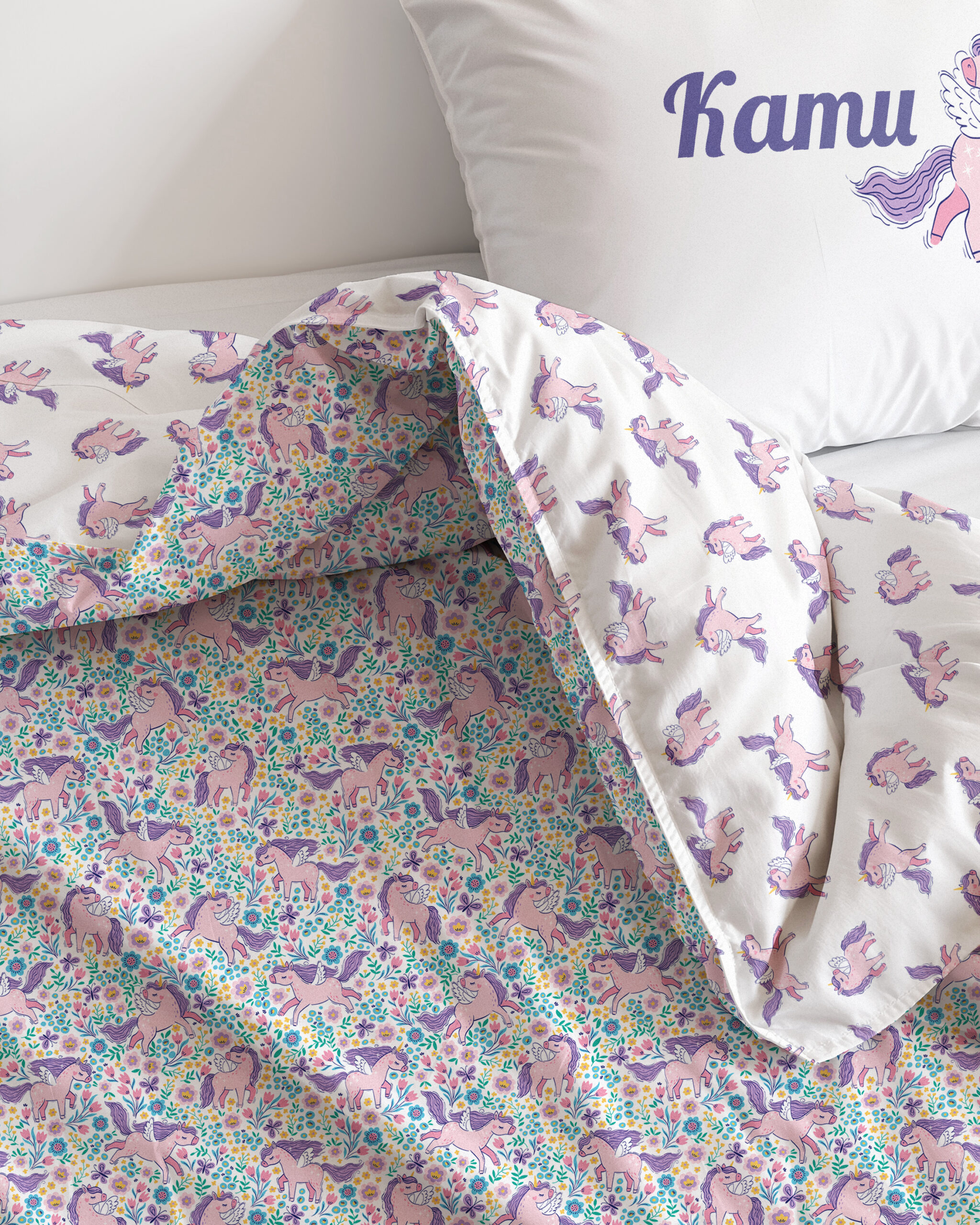 KATI 3 CLOSE UP ПЛИК ЗА ЗАВИВКА И КАЛЪФКА - ЕДНОРОГ МЕЧТА - Image 1