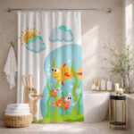 ЗАВЕСА ЗА БАНЯ - С УСМИВКА