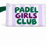 НЕСЕСЕР за падел Padel Girls Club – лилаво райе